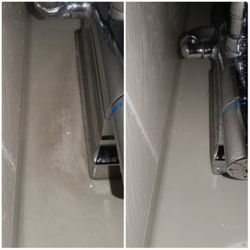 🛀浴室清掃・・・数十年の頑固な水垢除去😥の画像3