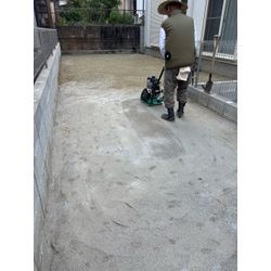 人工芝施工の画像1