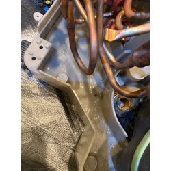 東芝ドラムEP3エラー　ドレンポンプ交換、ヒートポンプ清掃、分解クリーニングの画像3