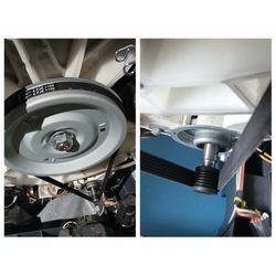 【姫路市】NA-VX9900 乾燥時間が長い原因は？乾かないドラム式を分解洗浄＋ベルト・ダンパー交換で改善の画像2