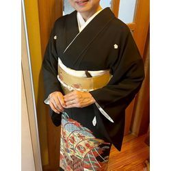 結婚式　黒留袖の画像1