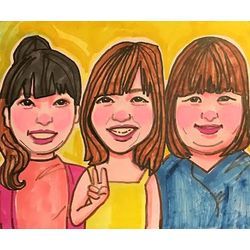 似顔絵師関西のプレスリーです、の画像2