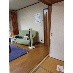 開閉を軽くするため上吊り戸襖へ交換した事例の画像2