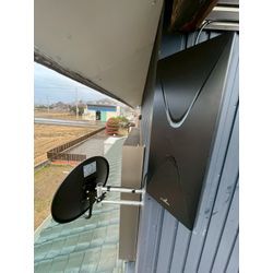 【✨岐阜県大垣市　デザインアンテナ＆4K8K対応BS/CSアンテナ設置工事✨】の画像1