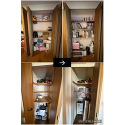 片付けのbefore after『クローゼット』などの画像2