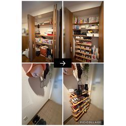 片付けのbefore after『クローゼット』などの画像3