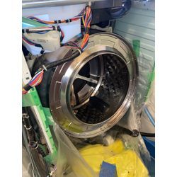 港北区 パナソニック NA-LX129A ドラム式洗濯機クリーニング｜臭いとホコリの原因の画像3