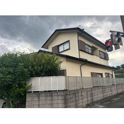 屋根遮熱塗装に外壁遮熱&玄関のリホォーム！！の画像1