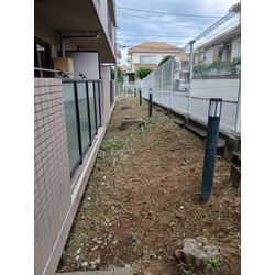 ✨マンション共用部の草刈り Before／After✨の画像2