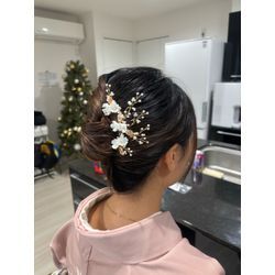 【七五三】お父さまお母さま3歳男の子着付け➕お母さまヘアセットの画像2