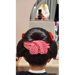 立体的な日本髪の画像3