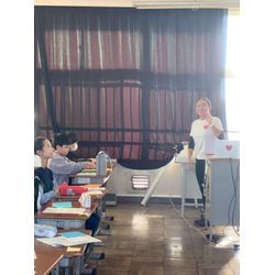 小学校でお片付けの講師の画像2