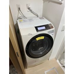 川越市　洗濯機排水口詰まり除去！の画像1