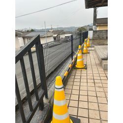 メッシュフェンス施工完了！の画像3