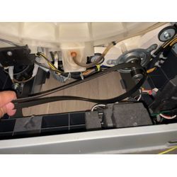 品川区でパナソニック ドラム式洗濯機のVベルト交換に行ってきました！の画像1