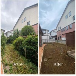 さいたま市｜お庭スッキリ！3年放置していた庭終いの画像1