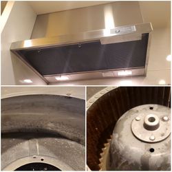 18年間の汚れ。水回り2点セット（レンジフード＆キッチンクリーニング）の画像3