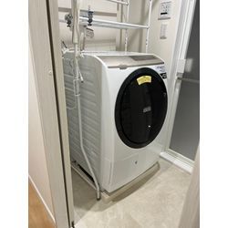 世田谷区　ドラム式洗濯機　かさ上げ台設置！の画像1