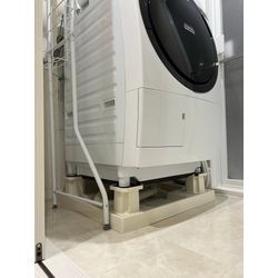 世田谷区　ドラム式洗濯機　かさ上げ台設置！の画像3