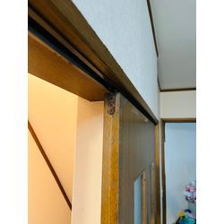 北区で吊り扉の吊り車交換を行いましたの画像2