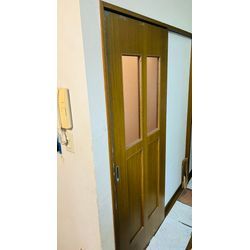 北区で吊り扉の吊り車交換を行いましたの画像1