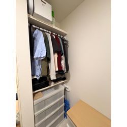 片付けのbefore after『洗面所』クローゼット風に変えてみた！の画像2