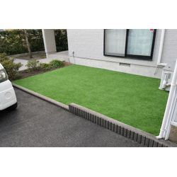 【施工事例】雑草・枯れ芝の庭を、人工芝でスッキリ✨の画像1