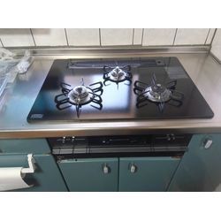 パロマ　ビルトインコンロ取替の画像1