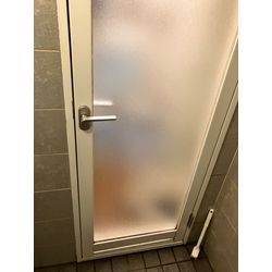 世田谷区　浴室ドアレバー交換の画像3