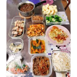 お客様と一緒にお料理の画像2