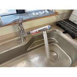 キッチン混合水栓交換の画像1