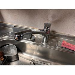 キッチン混合水栓交換の画像1