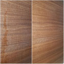 🛁浴室清掃の意外な難題❗　壁の硬質水垢です。の画像1