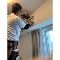 パナソニック CS-253CF-W 見た目のカビが気になる｜完全分解エアコンクリーニング｜大田区の画像1