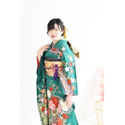 振り袖と楽器🎶🎵の画像3