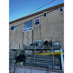 茅ヶ崎市で工事スタート！今日は足場組み立て🛠️の画像3