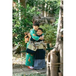 【生國魂神社での七五三のお写真】やんちゃな兄弟でした＾＾の画像3