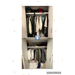 片付けのbefore after『クローゼット』『寝室』の画像3