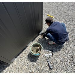 【 石川県小松市 】物置組立設置工事の画像3