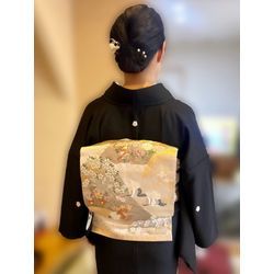 結婚式　黒留袖　振袖の画像3