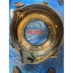 Panasonic NA-VX700BL ワカメのような汚れ？無添加洗剤と精油使用による脱水カバーの重度汚れVベルト交換の画像1