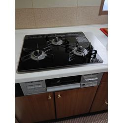 高崎市でビルトインコンロの交換の画像3