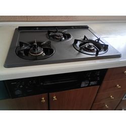 高崎市でビルトインコンロの交換の画像1