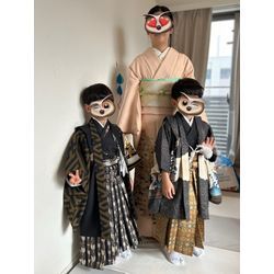 カッコ可愛い双子ちゃん(ふんわりシニョン)の画像1