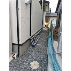 新築物件エアコン穴あけと施工時間の画像1