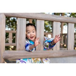 神鳥前川神社　七五三　３歳男の子の画像1