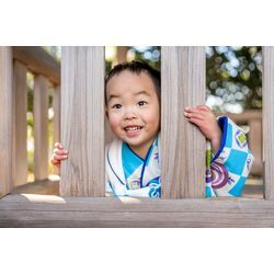 神鳥前川神社　七五三　３歳男の子の画像2