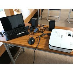 サポート事例：ノートパソコンのデータをプロジェクターに出力　(福岡市博多区吉塚のPC設定サポート)の画像2