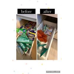 片付けのbefore after『洗面台下』の画像2