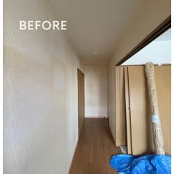 埼玉県ふじみ野市　空室物件壁紙コーティング施工の画像1